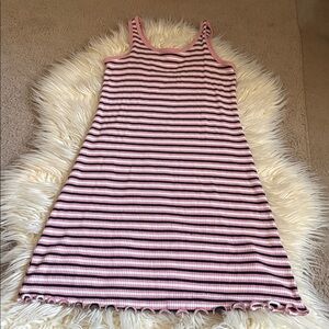 abercrombie kids ribbed striped dress